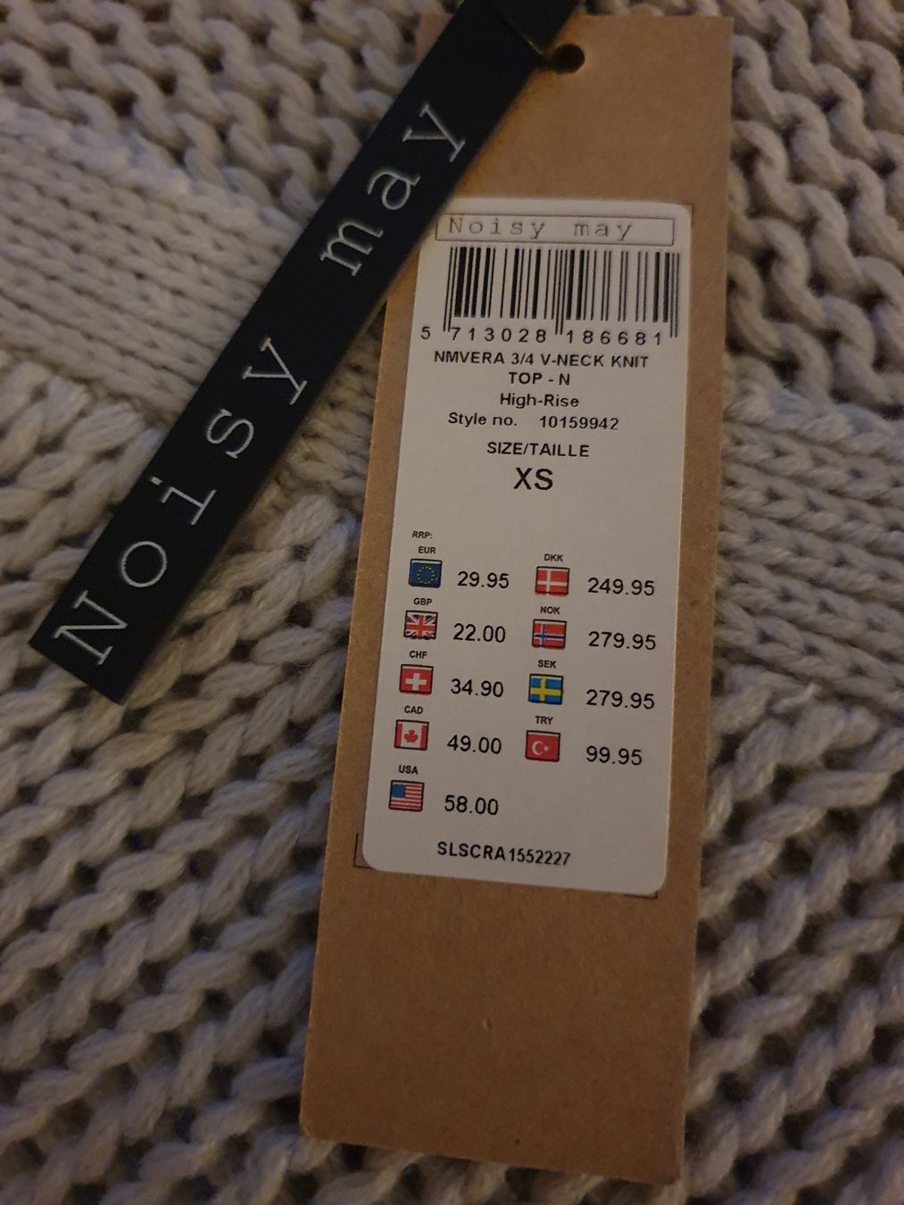 Pulls & Sweat-shirts: Neuer Pullover Noisy May, Strickpullover, Pulli hellgrau – Neuf avec emballage d'origine à Wilen b. Wollerau par Dude_gg 1