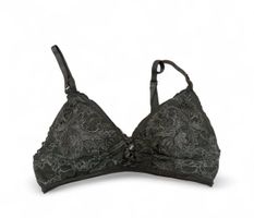 Bralette mit Spitze grün