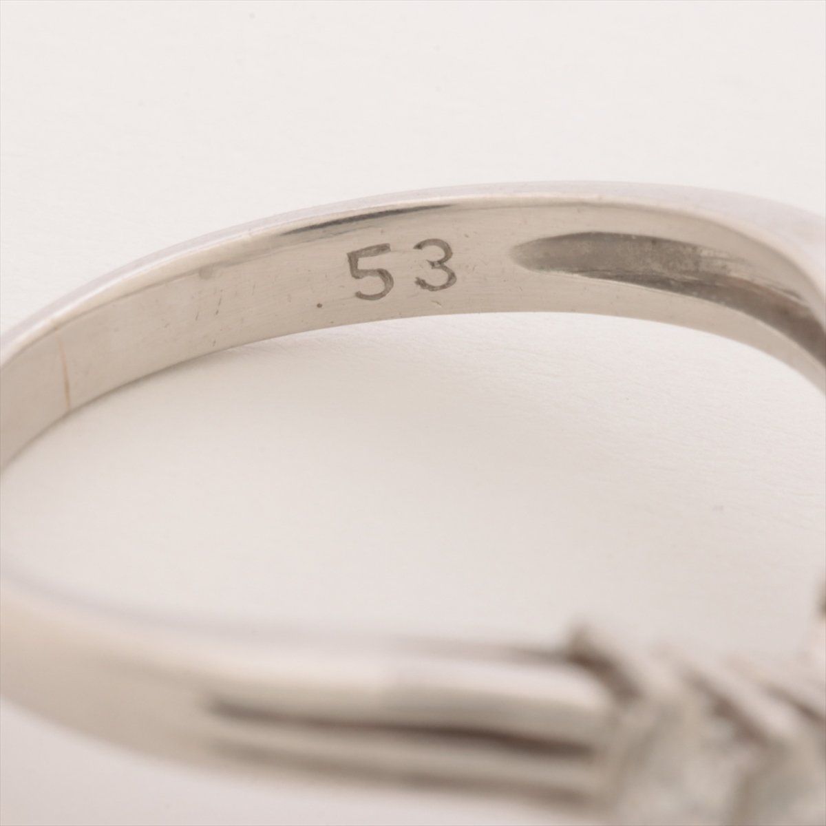 Anelli: Ring Diamonds 0.53 ct Platinum 900 4.1g – Usato da Carouge GE venduto da Watchaser 3