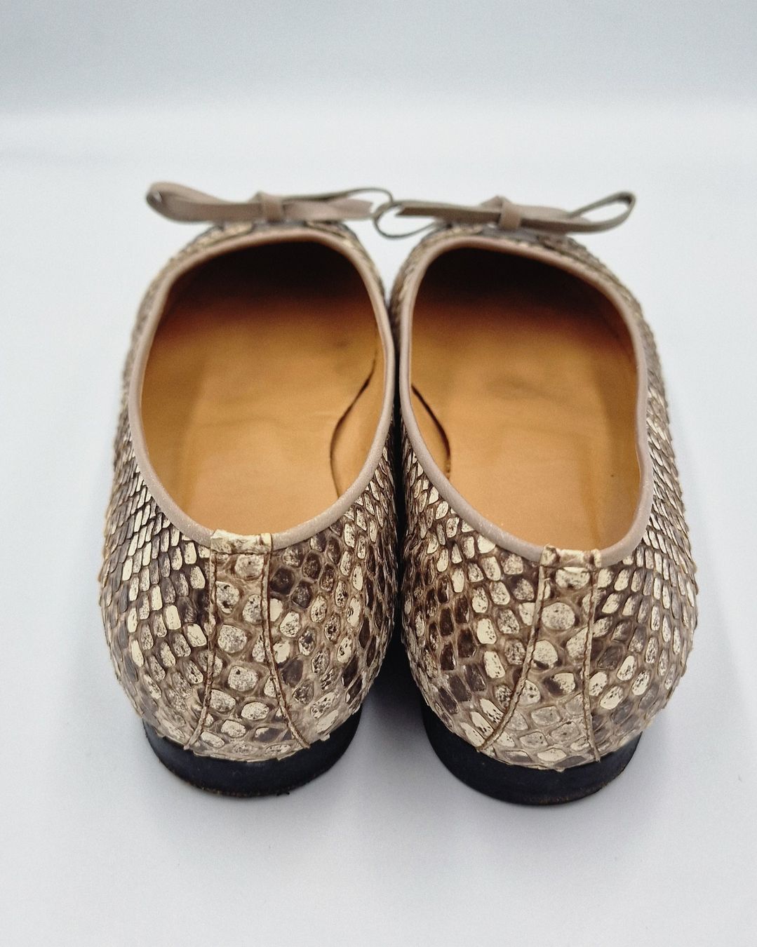 Damenschuhe: Artigiano Corlasco Ballerinas aus Pythonleder Gr. 37 Italy – Gebraucht aus Affeltrangen von Szafaoli 5