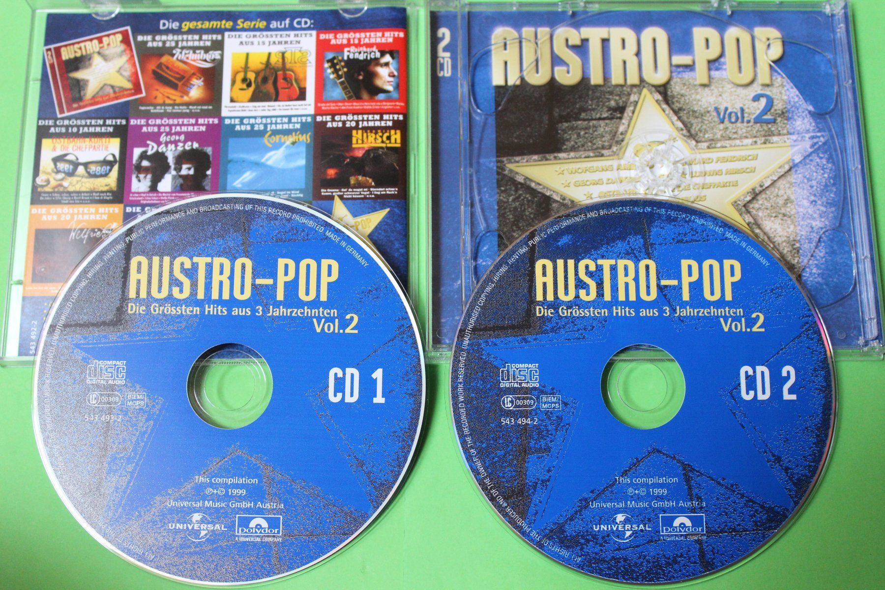 CDs: Austro-Pop Vol.2 2CD STS Fendrich Ambros Danzer Cornelius – Gebraucht aus Tübach von JamesStone