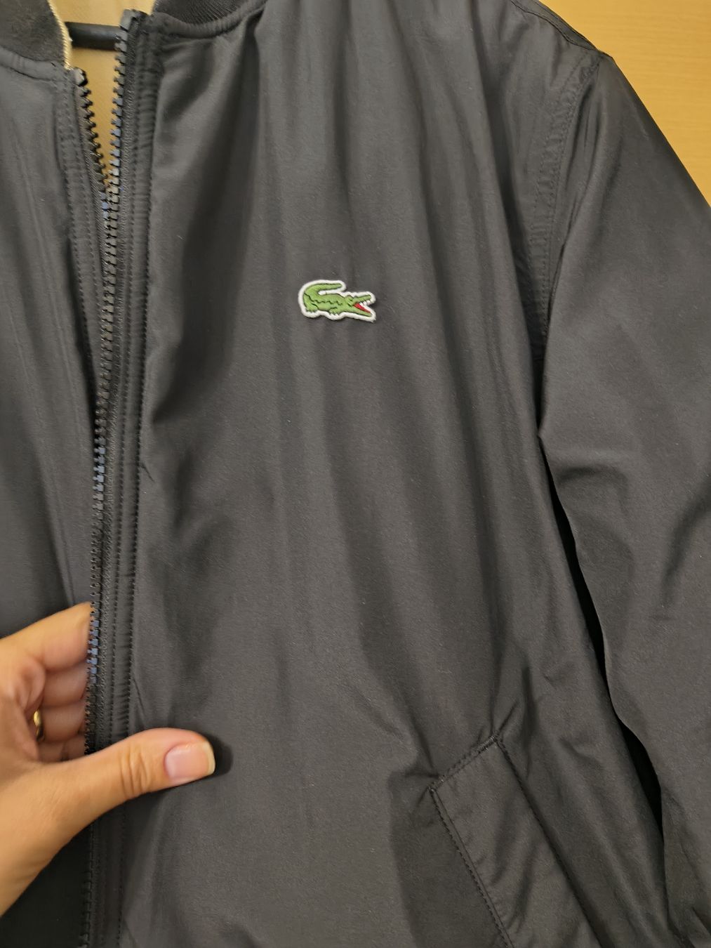 Lacoste Jacken: Lacoste Bomberjacke zwiseitig – Neu (gemäss Beschreibung) aus Zürich von laribuechel 4