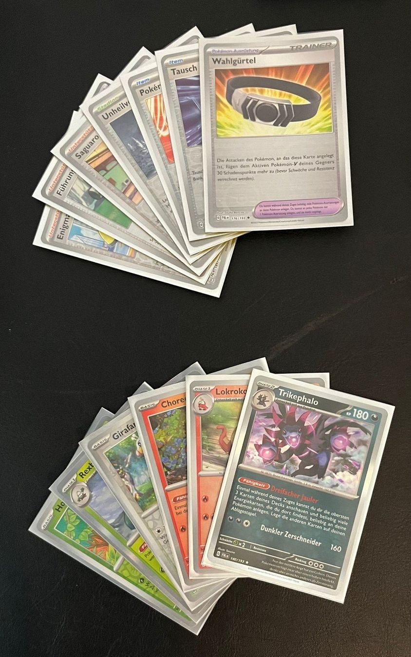 Pokémon Sammelbilder & Trading cards: Diverse Pokémon Karten (01) – Gebraucht aus Villmergen von Showoff17 2
