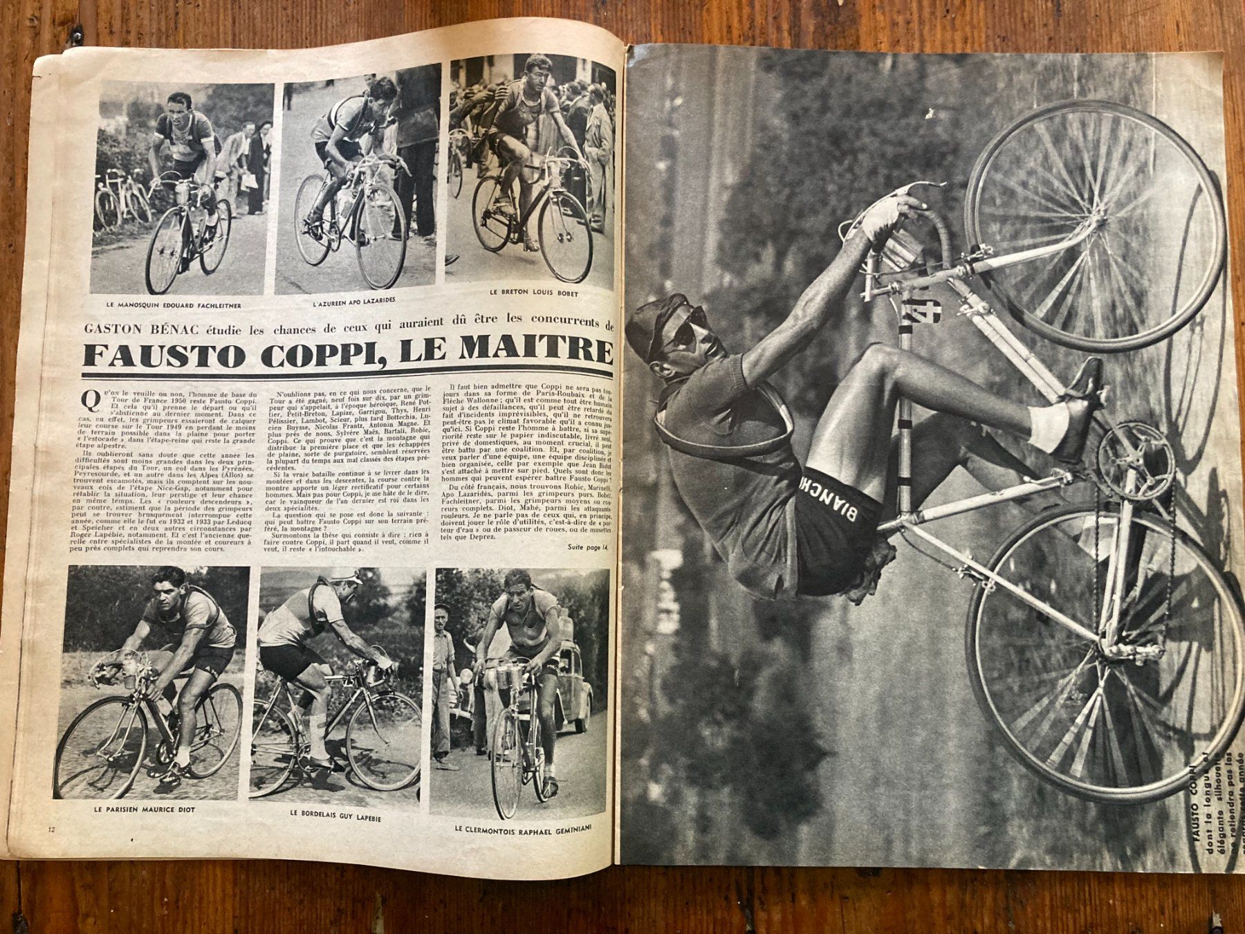Revue Cyclisme - Spécial Tour De France 1950 - Édition But Et Club (bien Conservée)