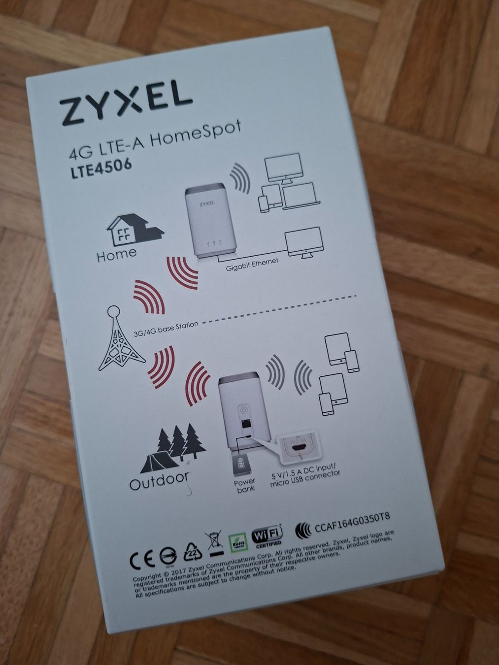 Zyxel Modems & Routeurs: ZYXEL LTE 4506 – D'occasion à Kloten par smatsa 2