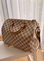 Louis Vuitton Speedy Bandouliere Damier Azur