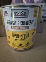 MAC’s Geflügel & Cranberry, 6 × 800 g Katzenfutter