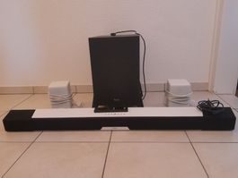 Hochwertige Teufel Cinebar  Lux mit Subworfer,Real Speaker