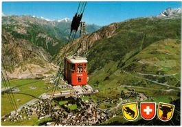 Andermatt - Luftseilbahn Andermatt--Gurschenalp