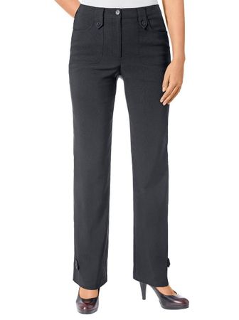 Schöne Damen Marken Hose von Alessa Collection Gr.38 schwarz