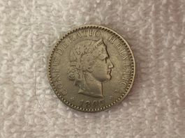 20 centimes/rappen 1897