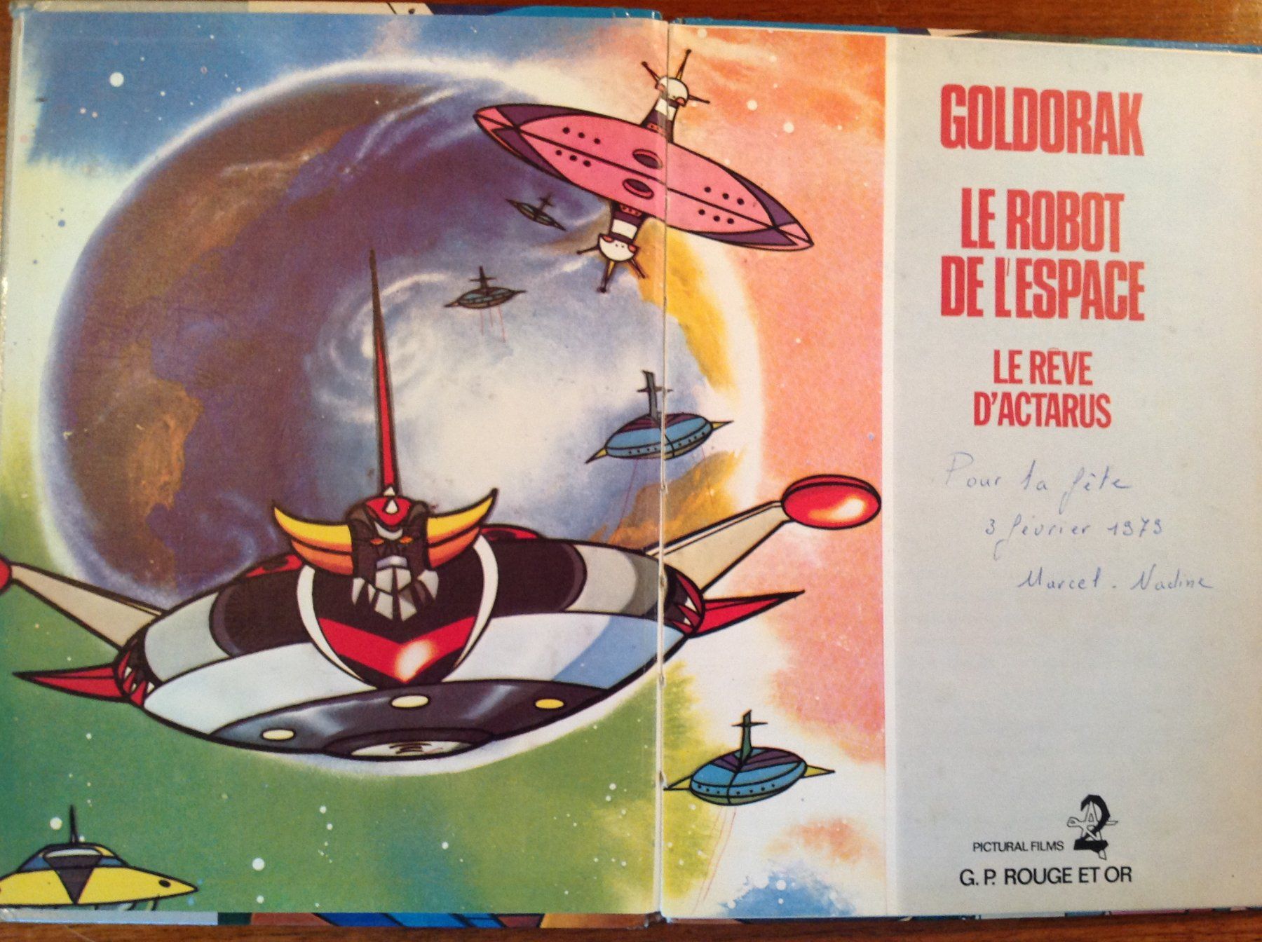 Fumetti: BD 1978 - Goldorak - le rêve d'actarus – Usato da Vuiteboeuf venduto da broticaire 2