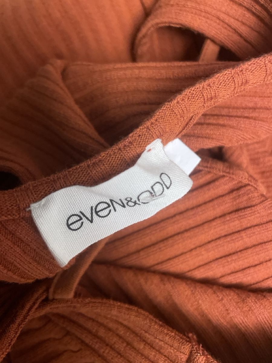 Vestiti: Even&Odd Kleid, gerippt, Rostbraun, Gr.XS – Usato da Obergerlafingen venduto da cabo4 2