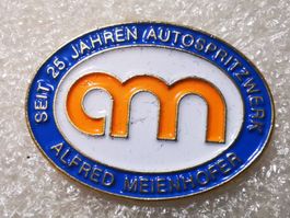 Ansteckpin 12: Seit 25 Jahre Autospritzwerk Meierhofer