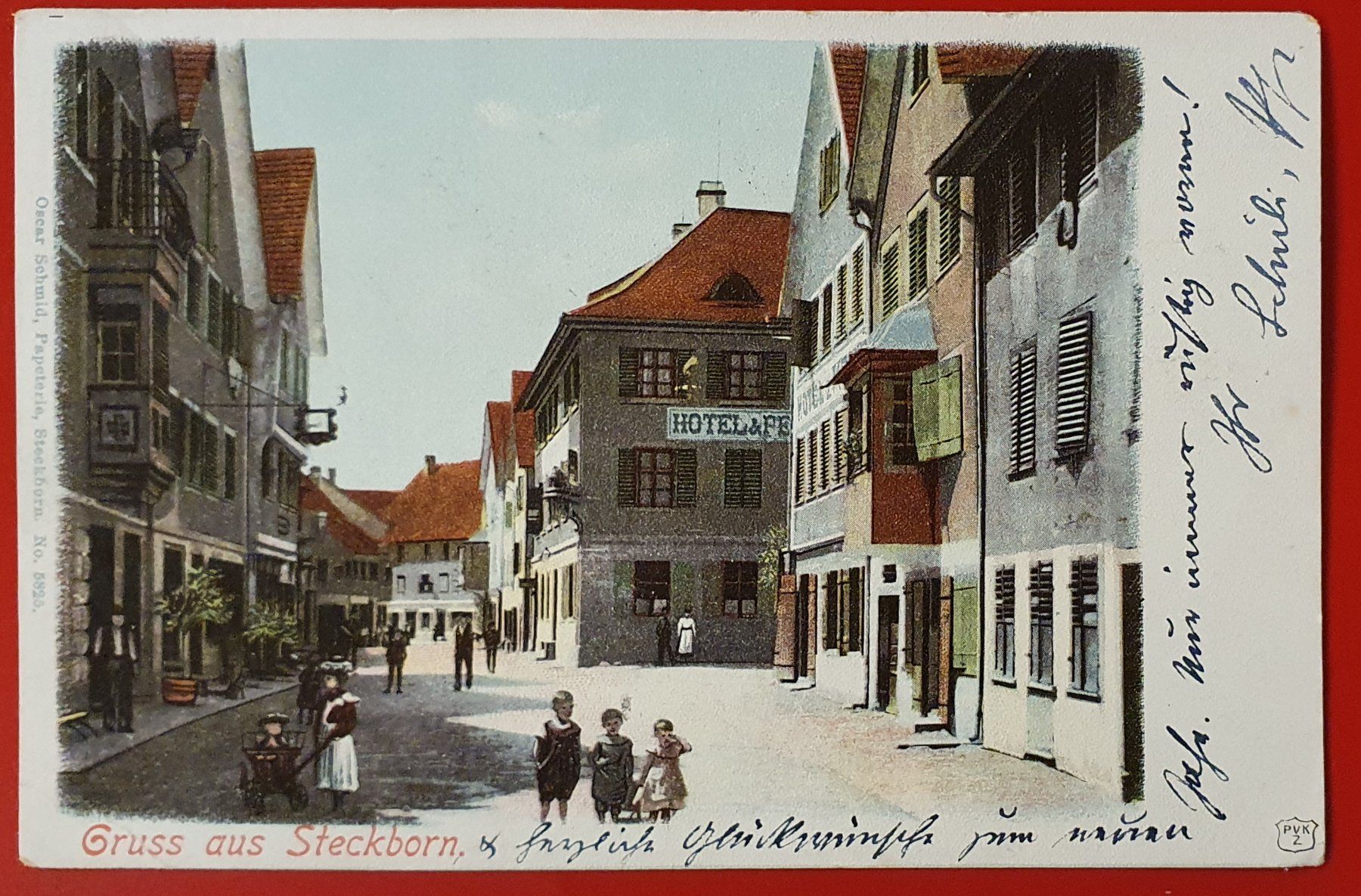 Cartoline postali: Gruss aus Steckborn 1900 – Usato da Kreuzlingen venduto da Rschweiz1