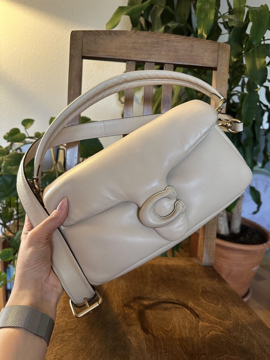 Coach Borse da donna: COACH Pillow Tabby creme-beige – Usato da Winterthur venduto da yosushi
