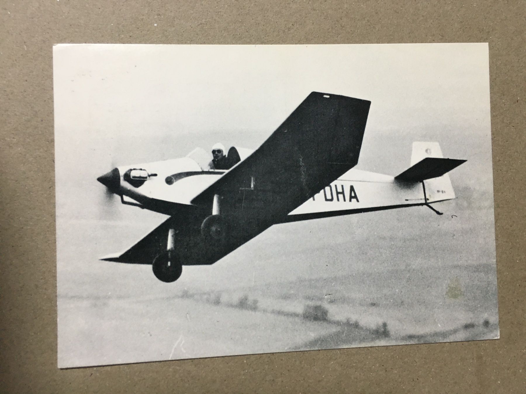 Ansichtskarten: AK Flugzeug Bebe Jodel D9 1983 – Gebraucht aus Küttigen von Melisch1000