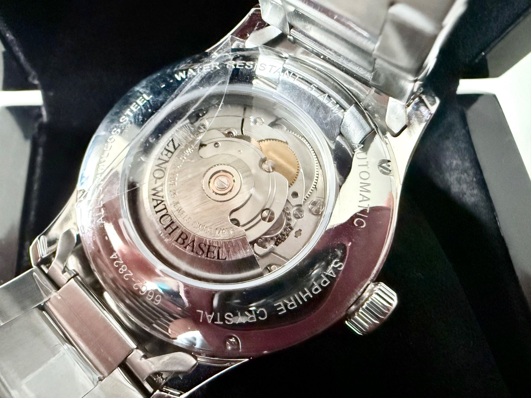 Zeno Uhren: ZENO Gentleman Automatic 2824, Retro Design, SRP Fr. 878.- – Neu und originalverpackt aus Le Mont-sur-Lausanne von LycaGallery 5