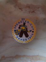 SPENGLER CUP DAVOS 1976 50 JAHRE ANSTECKER ANTIK EISHOCKEY