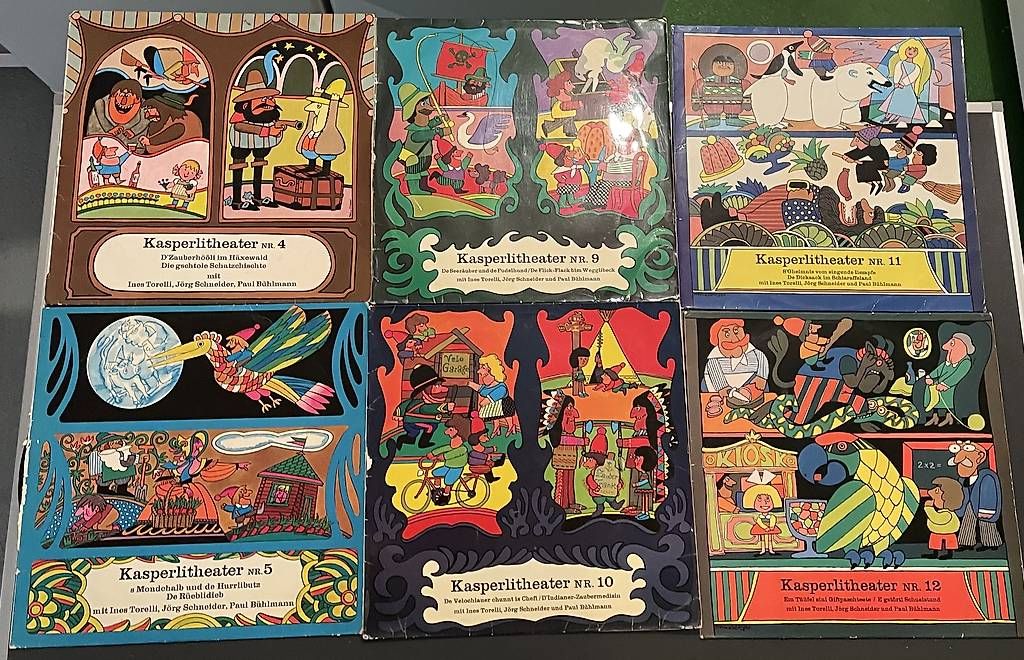 Dischi in vinile: 15 Langspielplatten für Kinder – Usato da Würenlos venduto da pip_5n6d