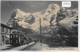 Wengernalp - Station mit Zug