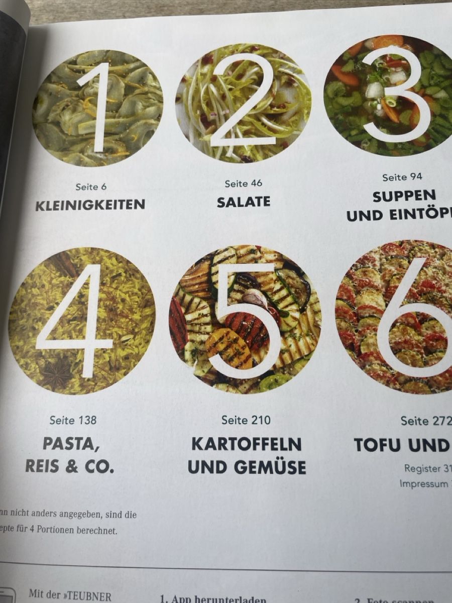 Libri: Teubner VEGETARISCH – Nuovo (secondo la descrizione) da Wildensbuch venduto da Mangosteen7 5