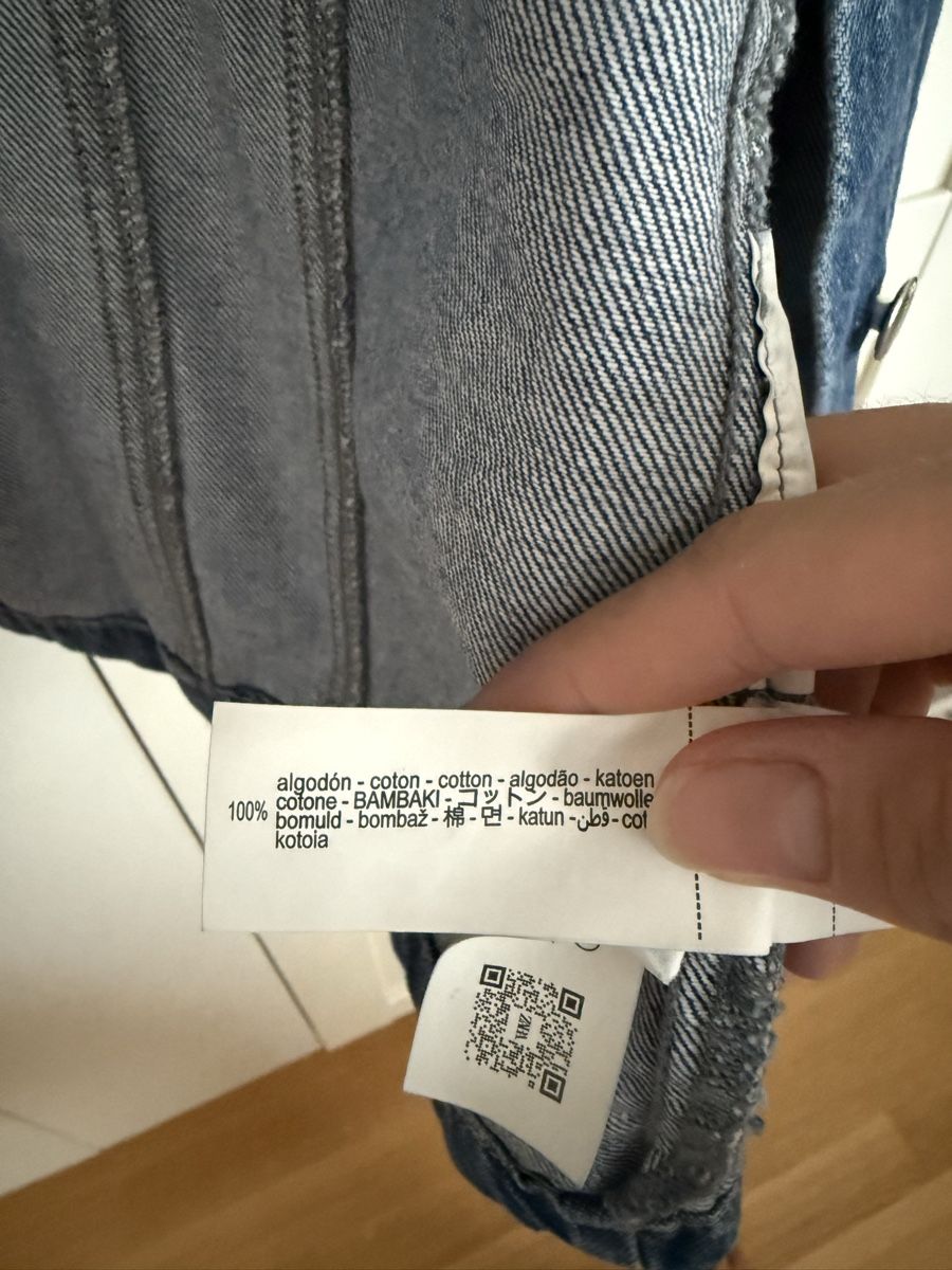 Kleider: Jeans Kleid Grösse 36 – Neu (gemäss Beschreibung) aus Mörschwil von Seegurke18 4