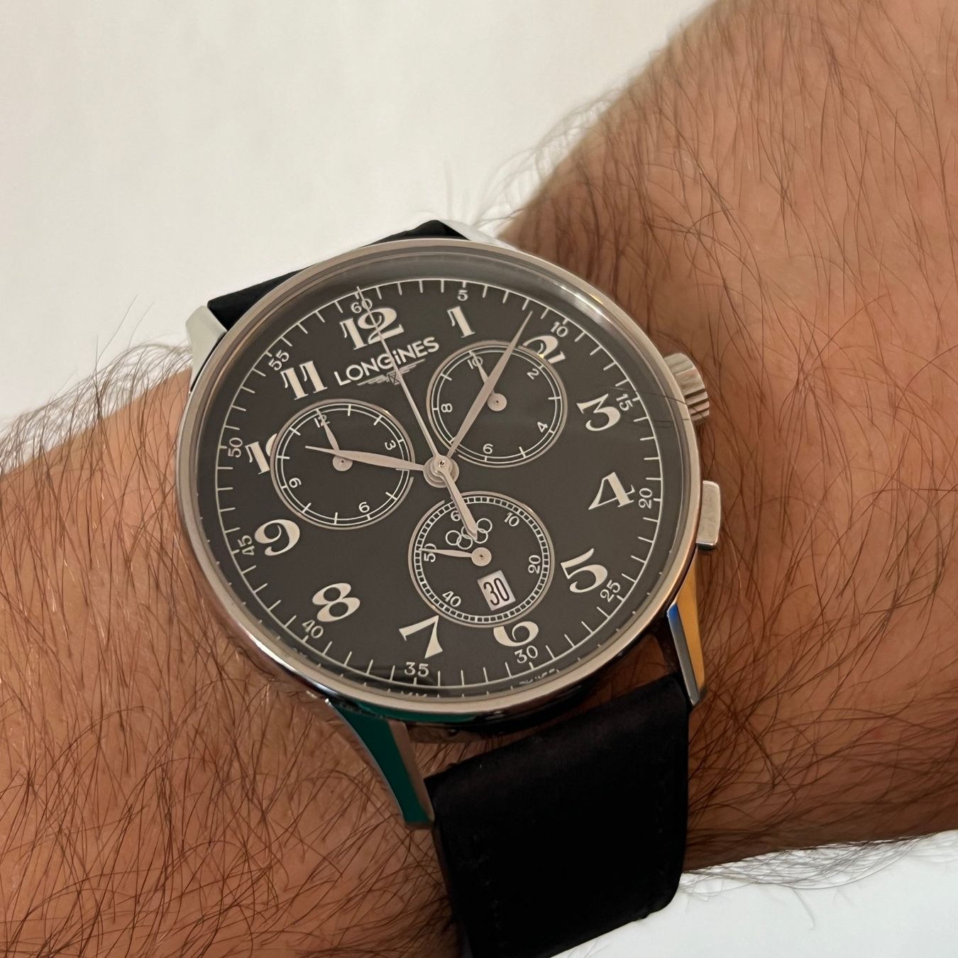 Longines Orologi: Longines Olympic Quartz Chrono Date L2.649.4 – Usato da Carouge GE venduto da Watchaser 3