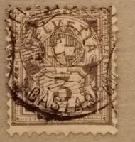 BE55) 81, Ziffermarke Vollstempel kt. 180.-