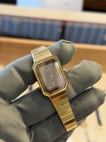 Orologio Rado dorato da donna, cassa rettangolare, ottime co