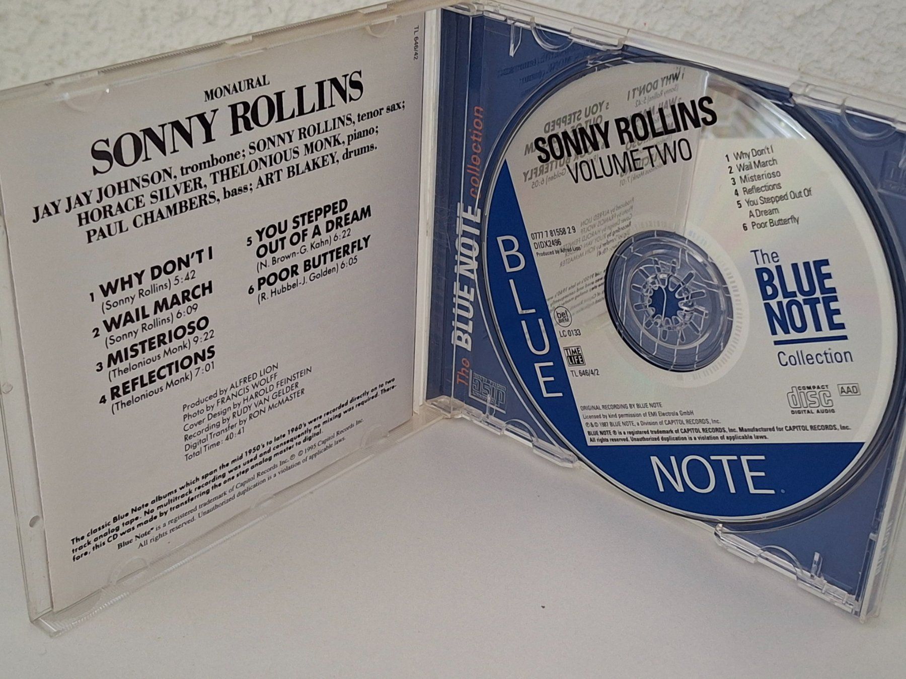 CD: CD Sonny Rollins - Vol. 2  Blue Note Collection Jazz – Usato da Aarberg venduto da Jackup1 2