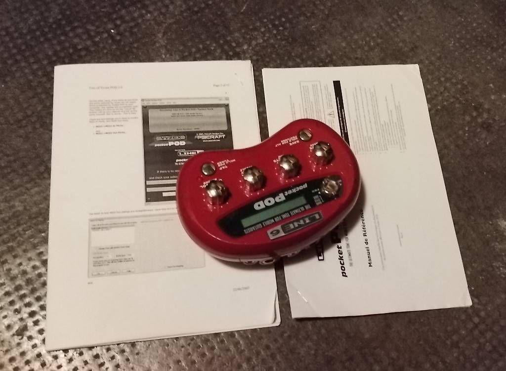 Line 6 Strumenti musicali: Line 6 Pocket Pod – Usato da Vevey venduto da Djporradao 2