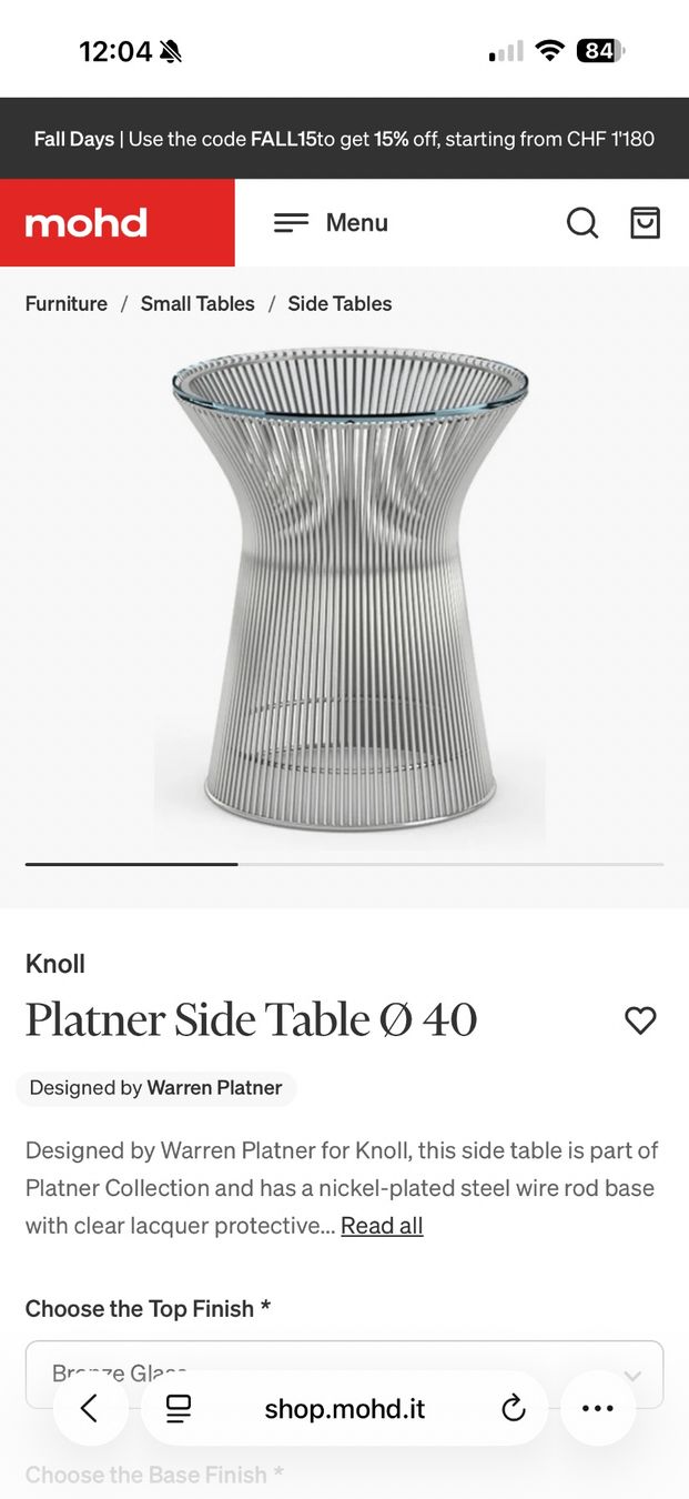 Knoll Nachttische: 2x Platner Bedside Tables – Neu (gemäss Beschreibung) aus Zürich von lou_n5jn 1