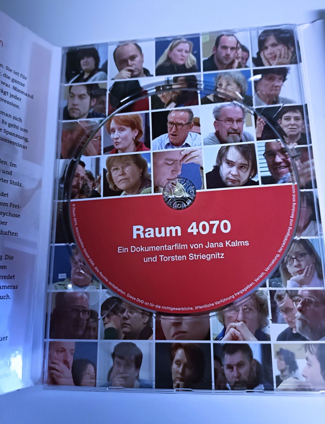Tutti i DVDs: Raum 4070/Psychosen verstehen – Usato da Köniz venduto da Movieportal007 2