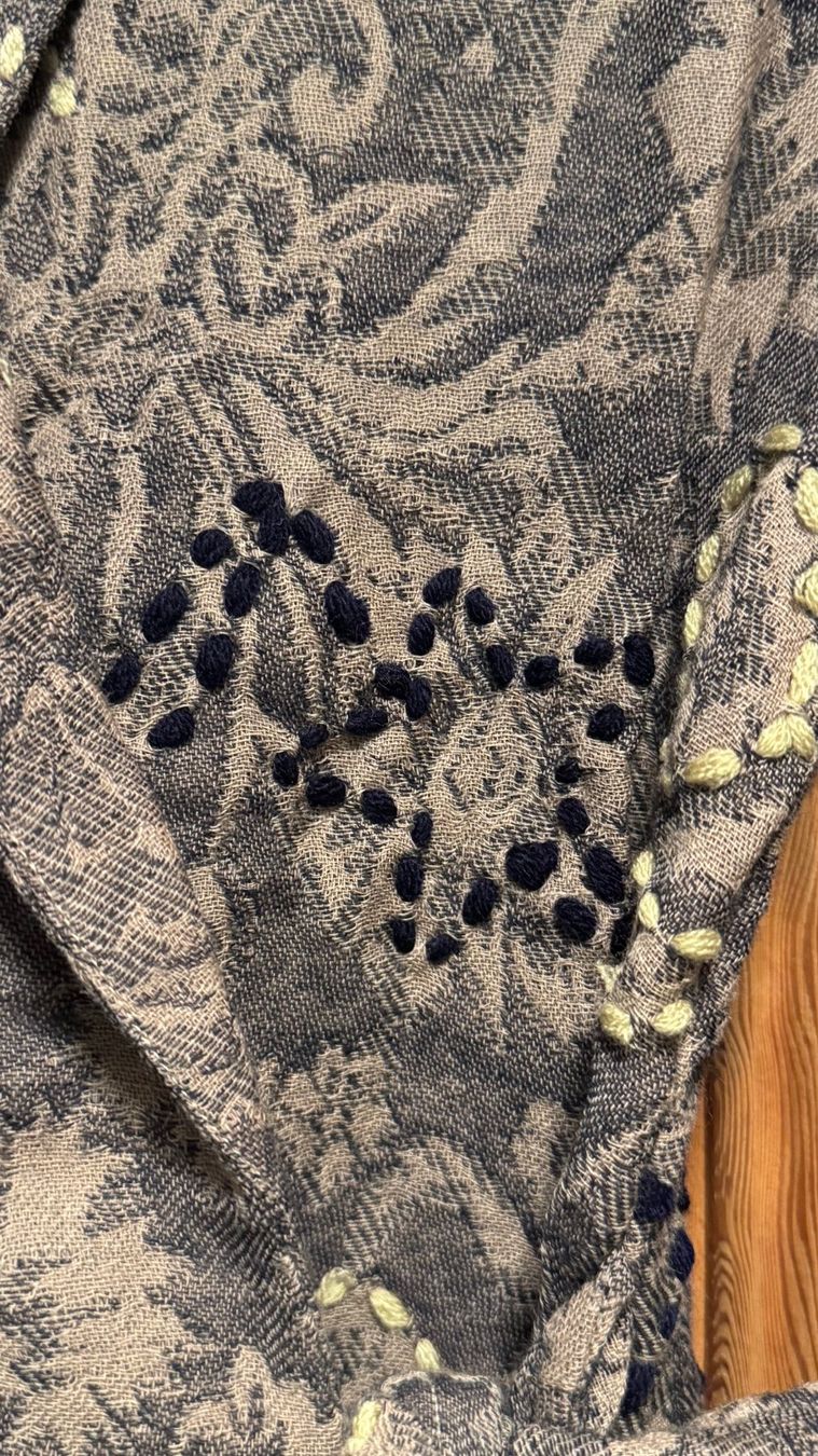 Giacche: Francesca Bi Wickelbluse/Jacke bestickt - NEU – Nuovo e nell'imballaggio originale da La Punt Chamues-ch venduto da Mausibeinli 3
