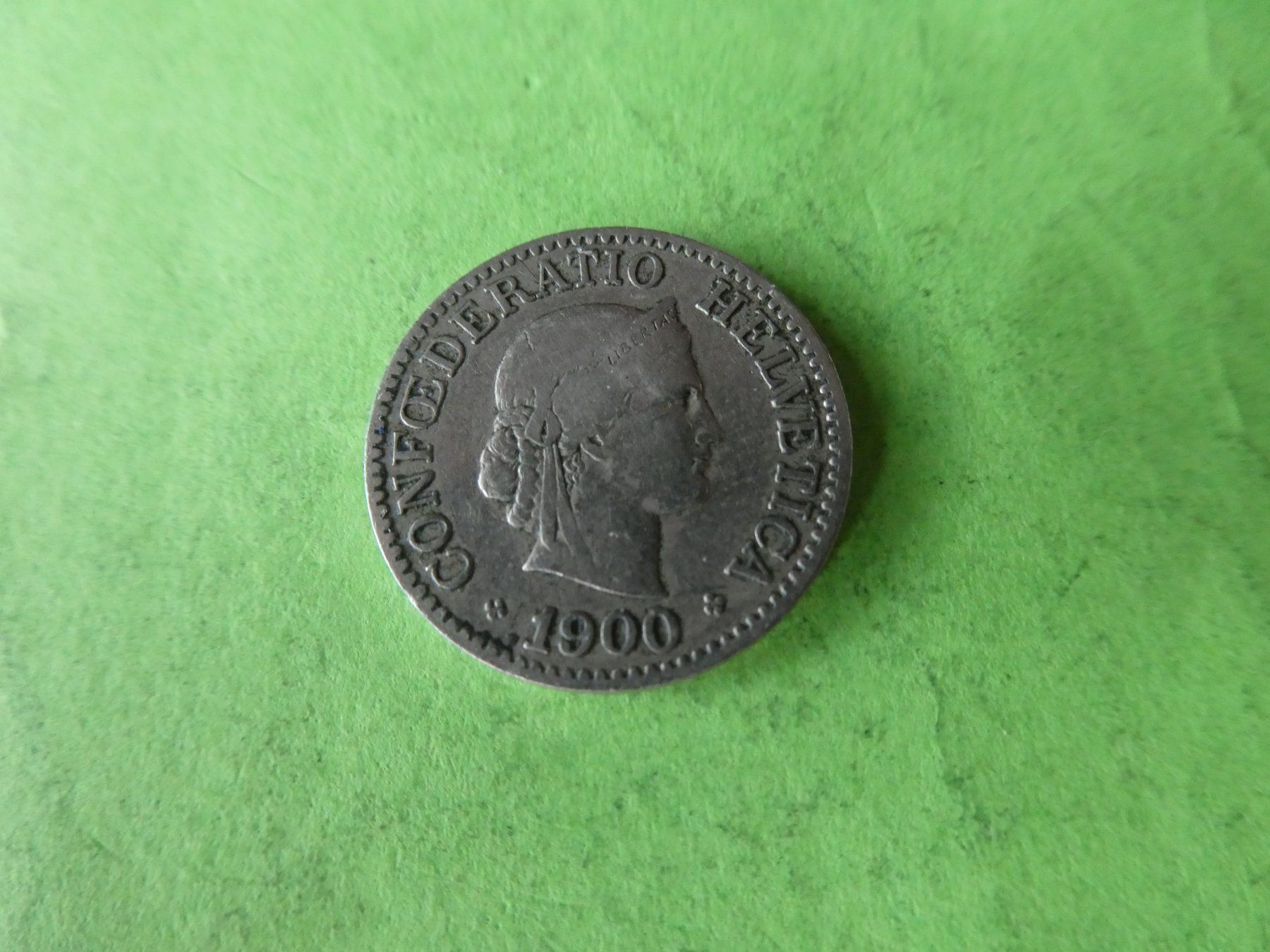 Tutti le monete: Schweiz 1900, 10 Rappen – Usato da Hinterforst venduto da Rohusri