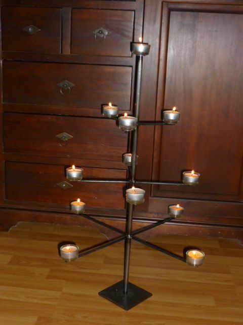 Portacandele: KERZENSTÄNDER H. 70 CM. – Usato da St.Gallen venduto da bio_2ph5 1