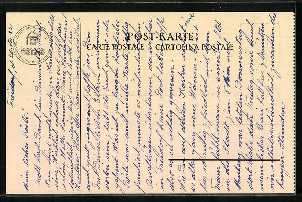 Cartoline postali: Freidorf bei Basel, Eine Spielplatzecke  – Usato da Berlin venduto da bartko-reher 1