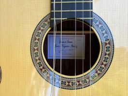 Juan Noguero Ibañez Meistergitarre Nr. 147 – Handmade Spain