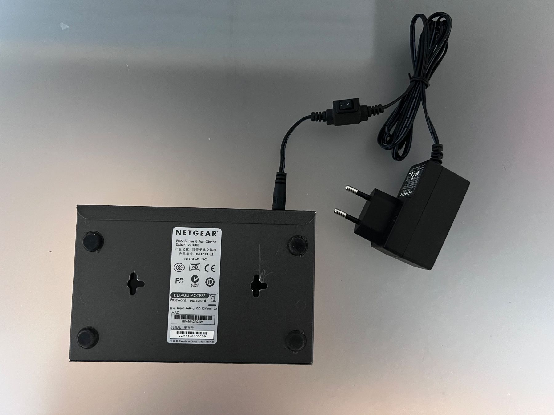 Netgear Hubs & Switches: Netgear ProSafe Plus 8-Port Gigabit Switch GS108E – Gebraucht aus Root von Tech-Nick 3