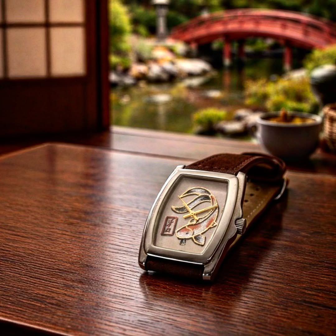 Orologi: Montre "Carpe koï" – Usato da Delémont venduto da Guerd.Art