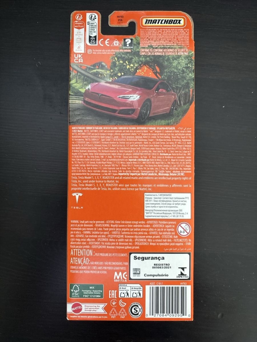 Matchbox Modellini d'auto: Matchbox Tesla 20th Anniversary 5-Car Set New – Nuovo e nell'imballaggio originale da Binningen venduto da Blofelds_cat 2