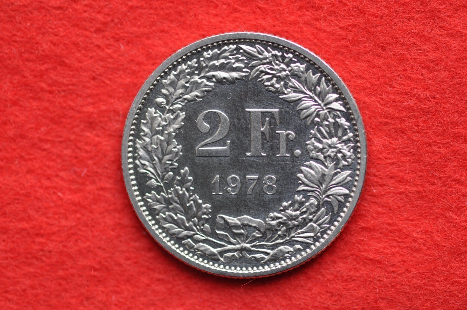 Toutes les monnaies: 2 franken 1978 – D'occasion à Laupen BE par Gufi57
