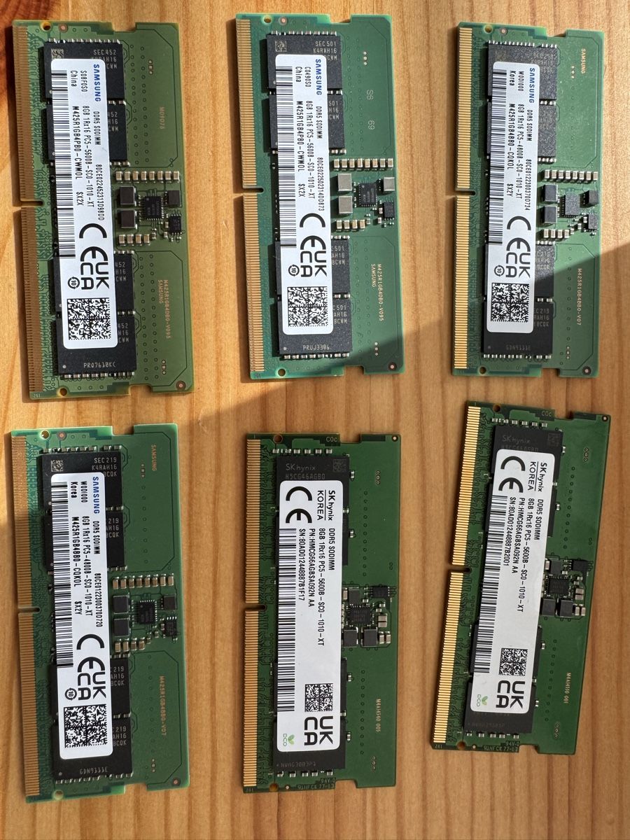 DDR5 RAM Riegel, 48Gb, Top Zustand, verschiedene Modelle! (Gebraucht ...