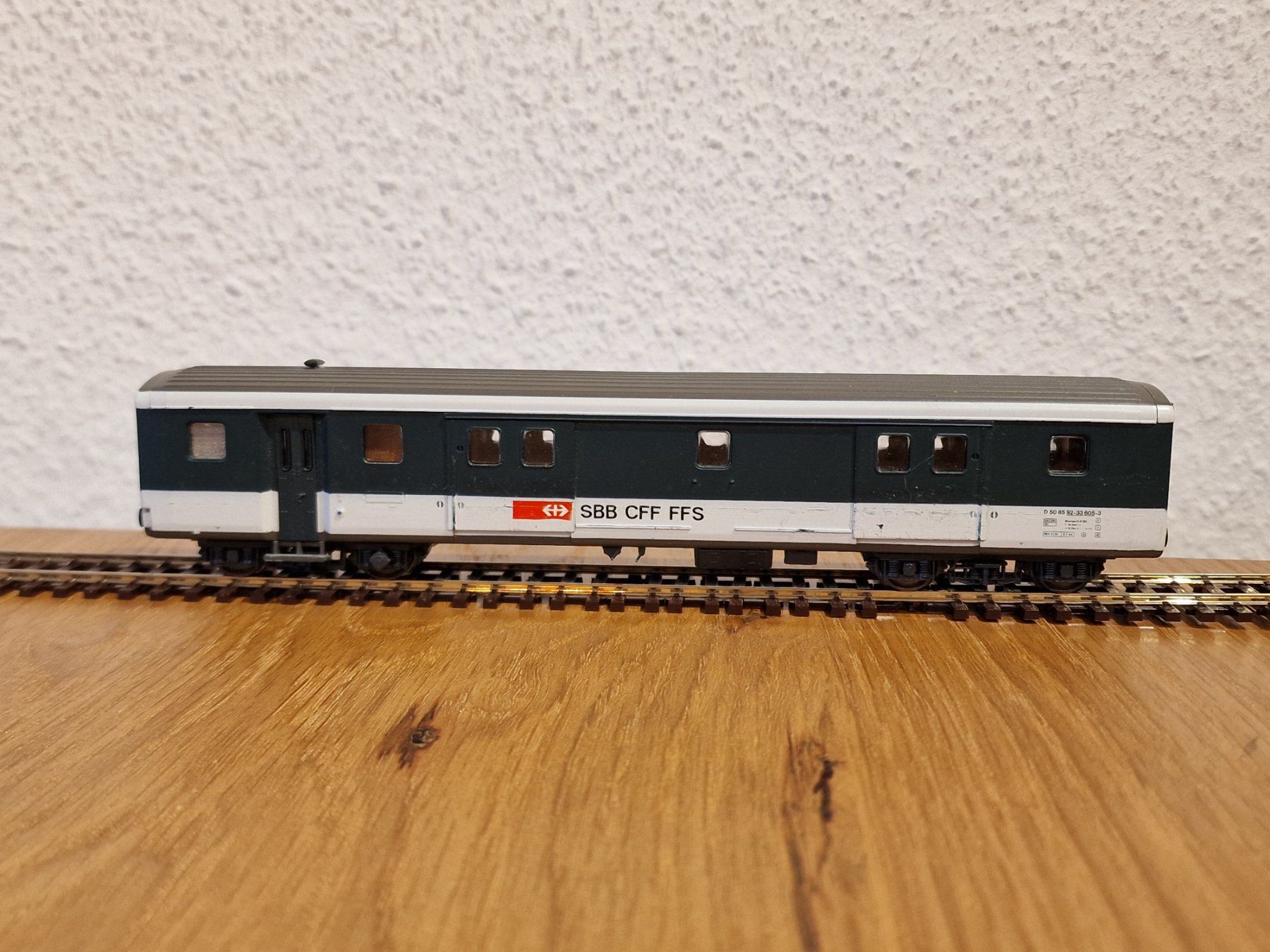 Roco Trains électriques: SBB Gepäckwagen H0 – D'occasion à Matten b. Interlaken par lor_hr9w