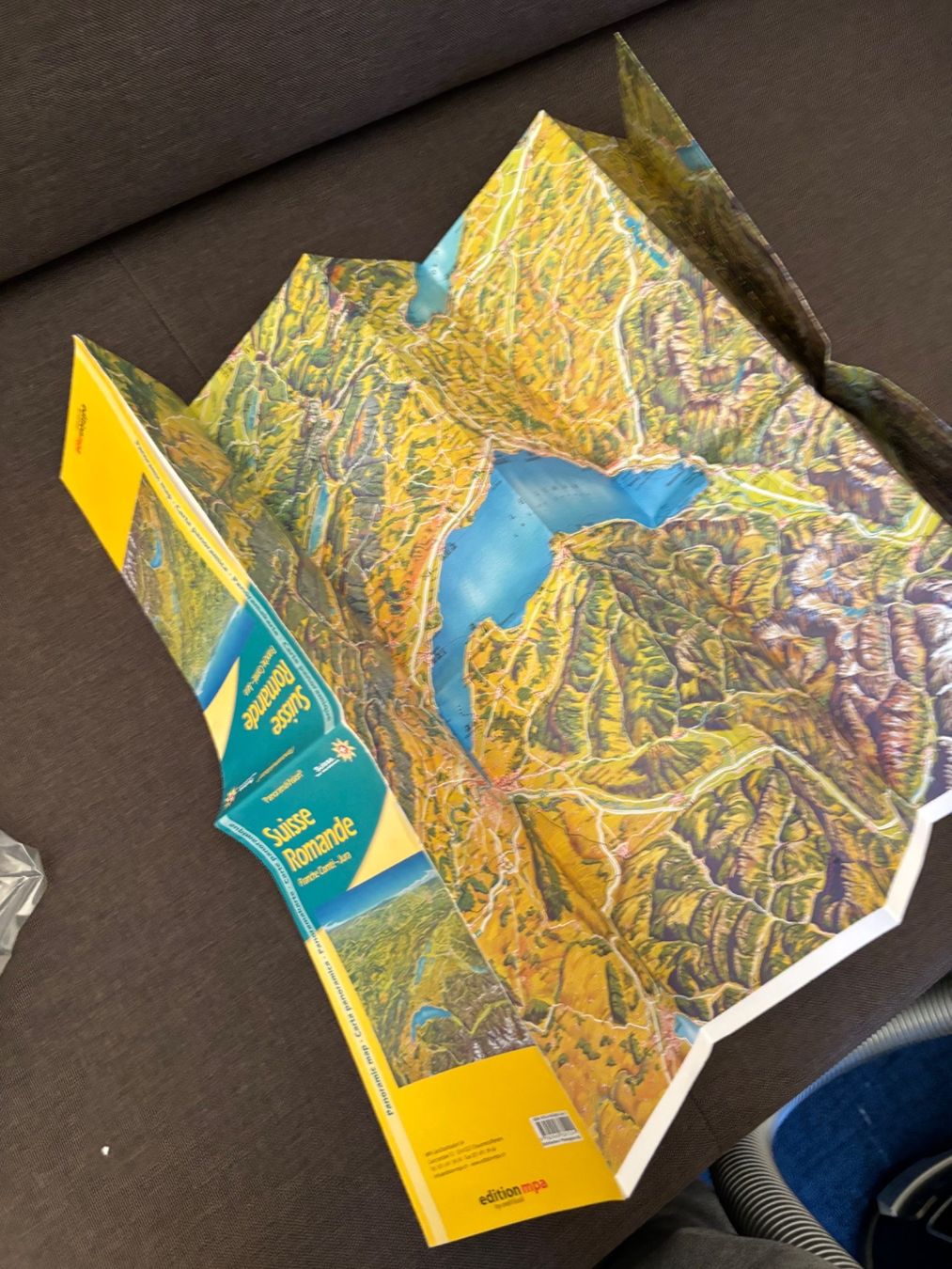 Cartine & Atlanti: Suisse Romande carte pano randonnée – Usato da Clarens venduto da Scottoara 1
