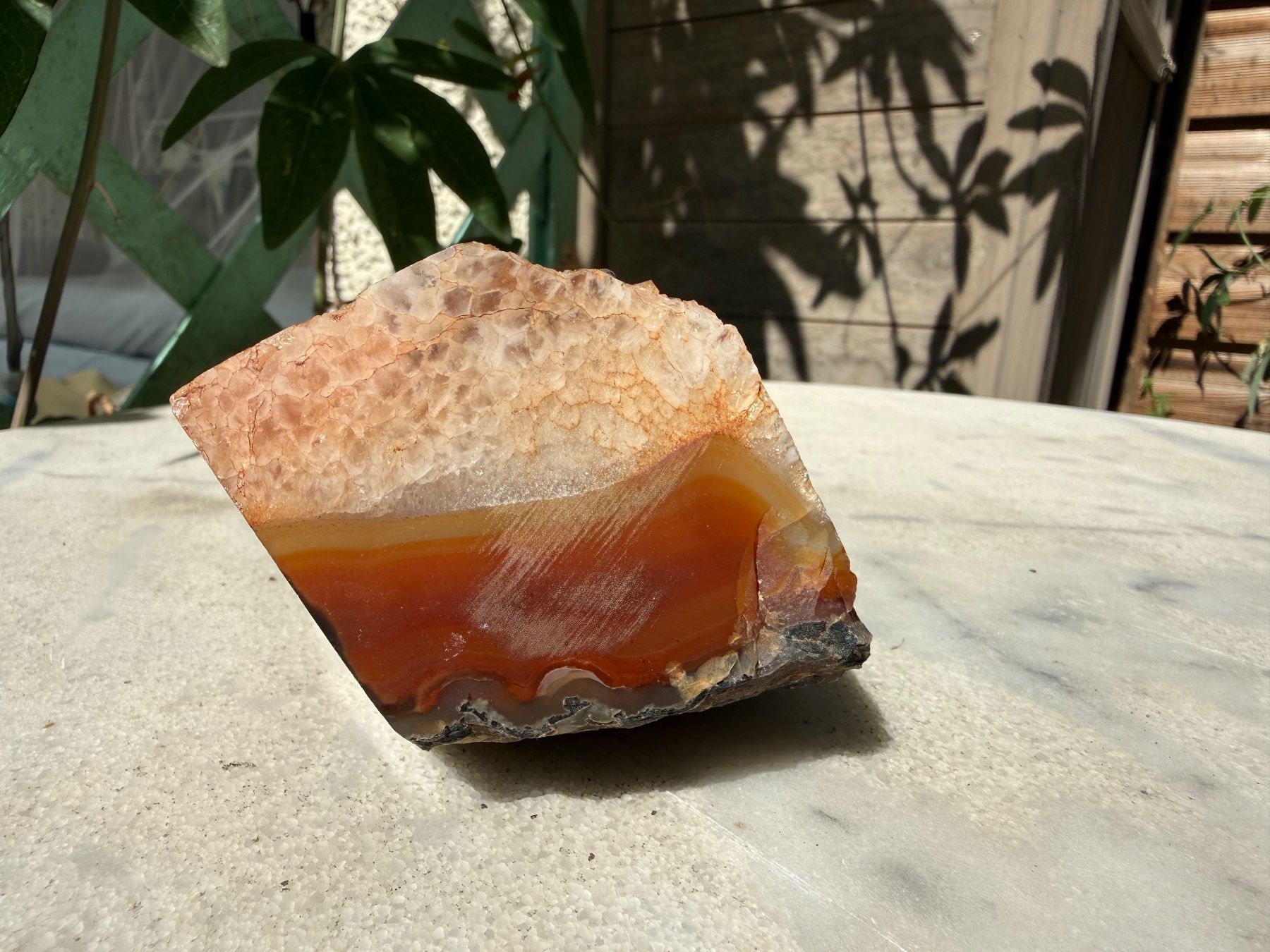 Minéraux & Lithothérapie: Agat Geode Karneol (?) – D'occasion à Rorbas par tun_m7fz 6