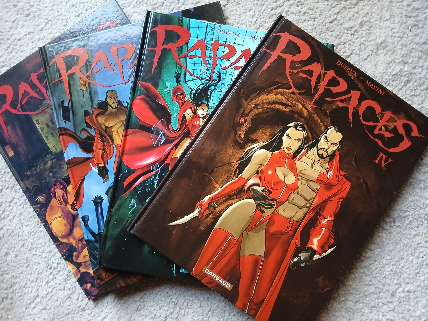 Fumetti: RAPACES TTBE EO HISTOIRE COMPLETE  1-4 – Usato da Puidoux venduto da Efango