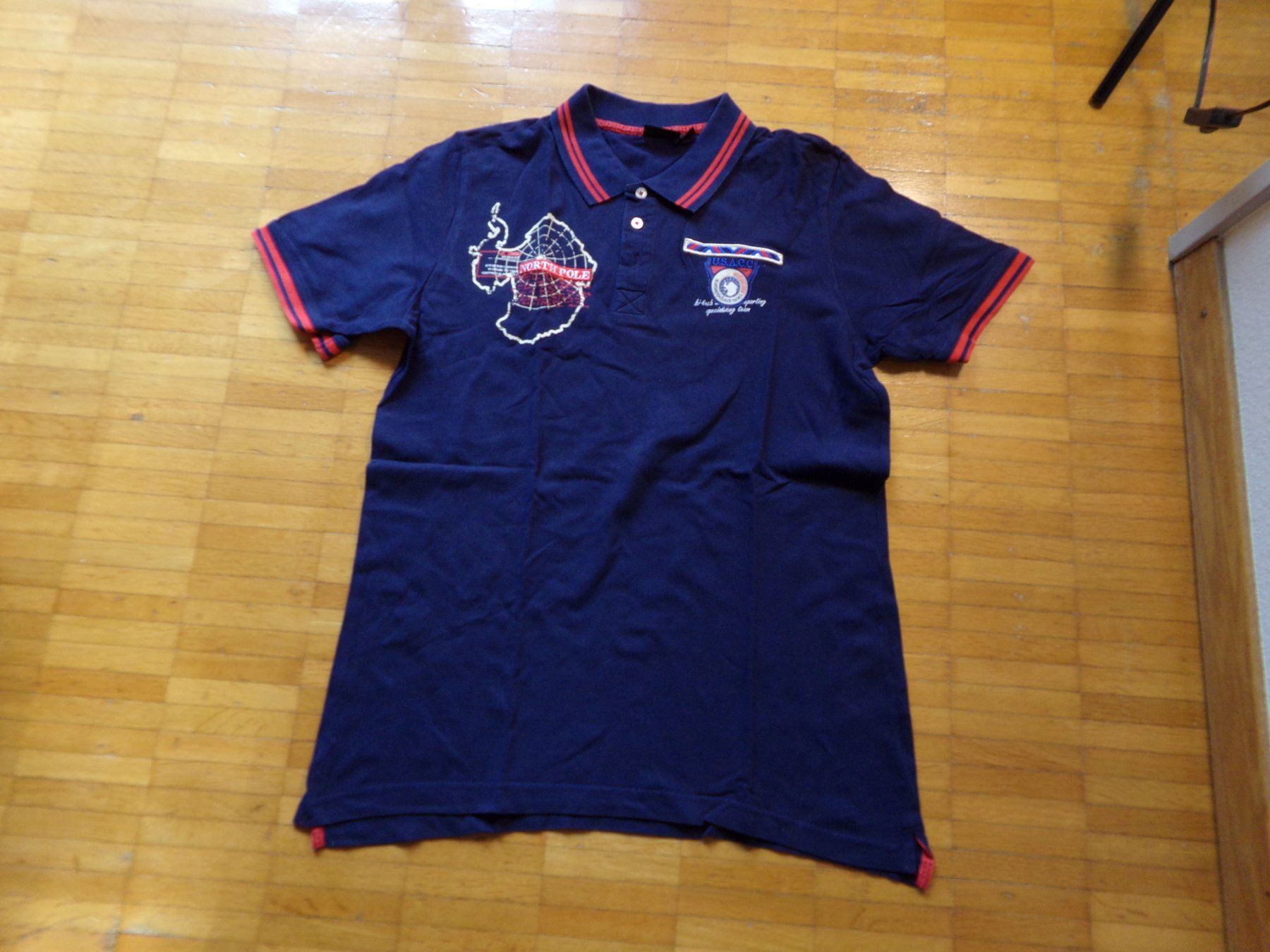 T-shirt: Herren Poposhirt  dunkel blau  Gr. L – Usato da Winterthur venduto da Jessi_di