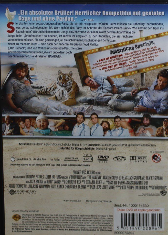 Tous les DVDs: Hangover – D'occasion à Luzern par CONTENTI 2